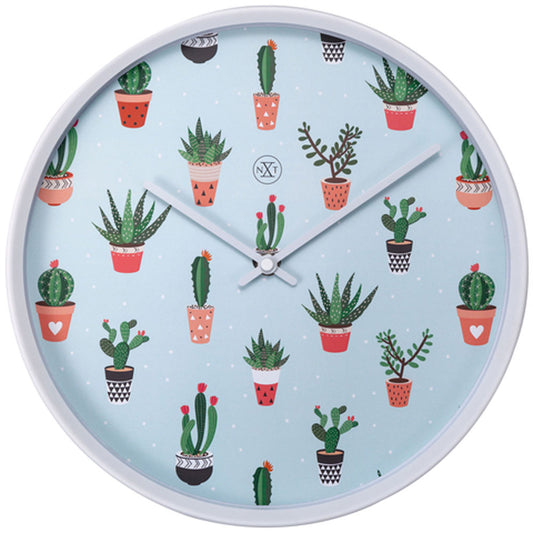 Cactus Wanduhr modern - Nextime Modell: 7348