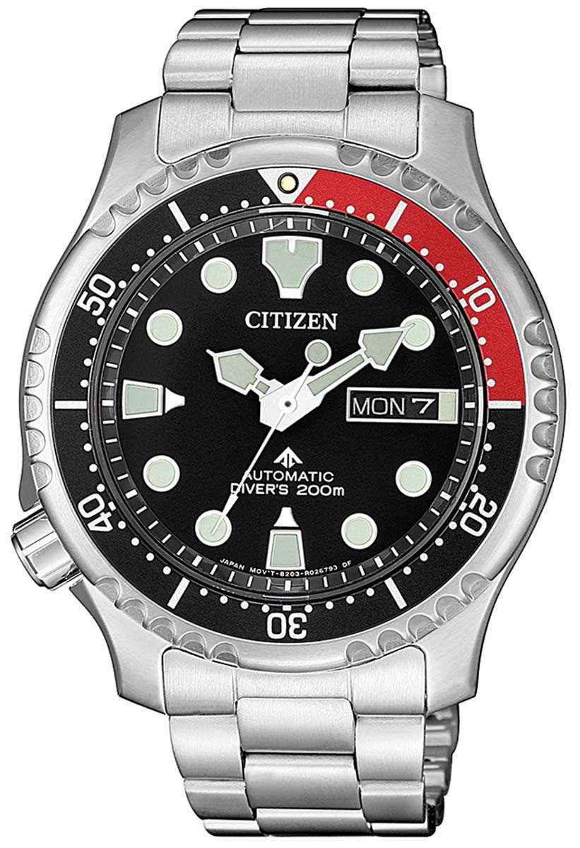 Citizen Promaster Mechanical Diver NY0085-86EC Herren Uhr • Automatik Uhrwerk • Tages- & Datumsanzeige