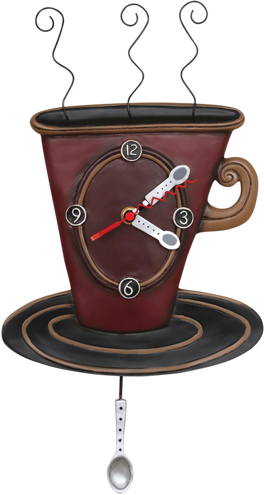 Cozy Cafe Pendelwanduhr - Allen Designs Modell: P1758