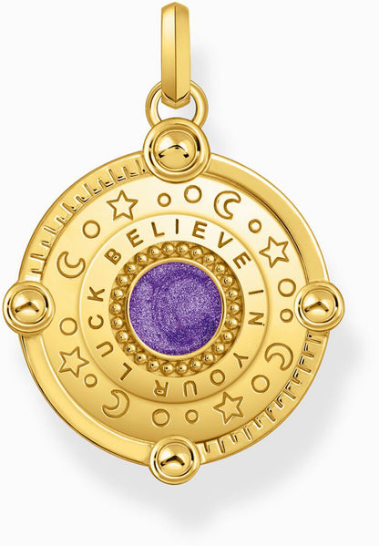 Ketten Anhänger mit Auge und kosmischen Details - Thomas Sabo Modell: PE956-473-13