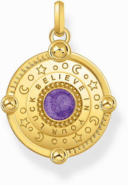 Ketten Anhänger mit Auge und kosmischen Details - Thomas Sabo Modell: PE956-565-13