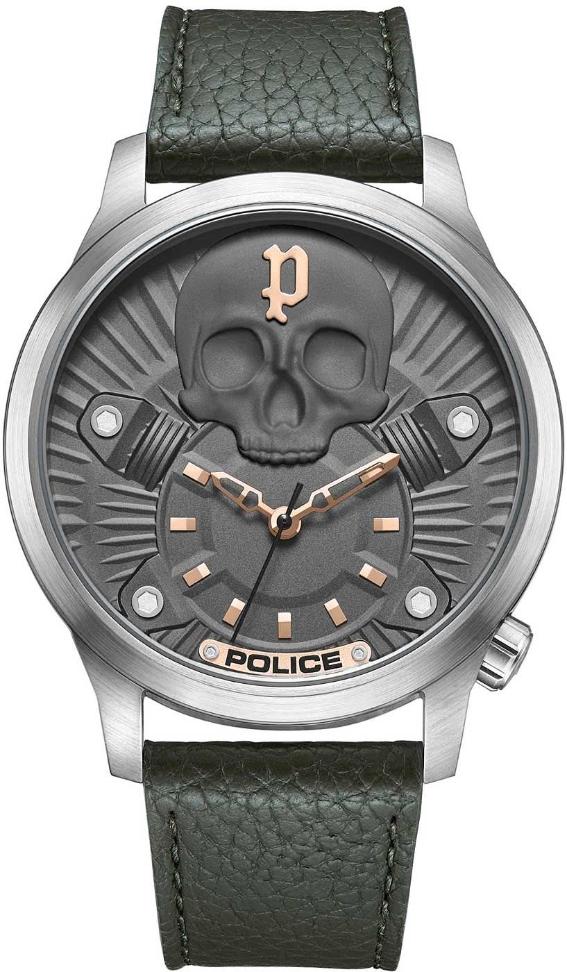 Police Jet PEWJA2227703 Herren Uhr • Quarz Uhrwerk • Edelstahlgehäuse