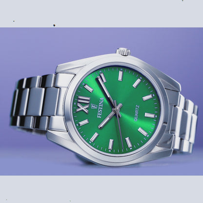 Festina Alegria F20622/D Damenuhr • Hellblau • Edelstahl