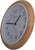 Atlanta Wanduhr 25,5 cm Ø Holz • Funkgesteuert • Geräuscharm