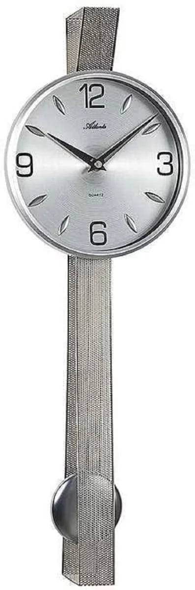 Atlanta Wall Clock 53x17.5x7 cm Metal • Precise Quartz Movement • Modern Design