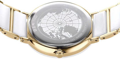 Bering Ceramic 11435-758 Women's Watch • Scratch-Resistant Sapphire Crystal • High-Tech Ceramic