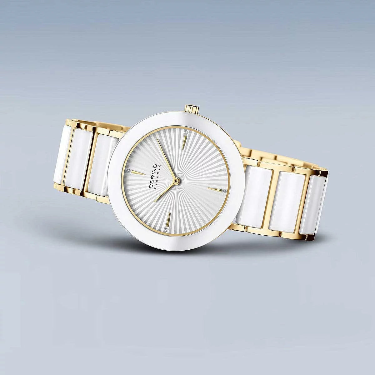 Bering Ceramic 11435-758 Women's Watch • Scratch-Resistant Sapphire Crystal • High-Tech Ceramic