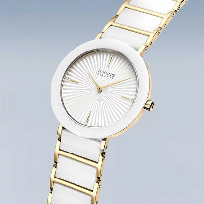 Bering Ceramic 11435-758 Women's Watch • Scratch-Resistant Sapphire Crystal • High-Tech Ceramic