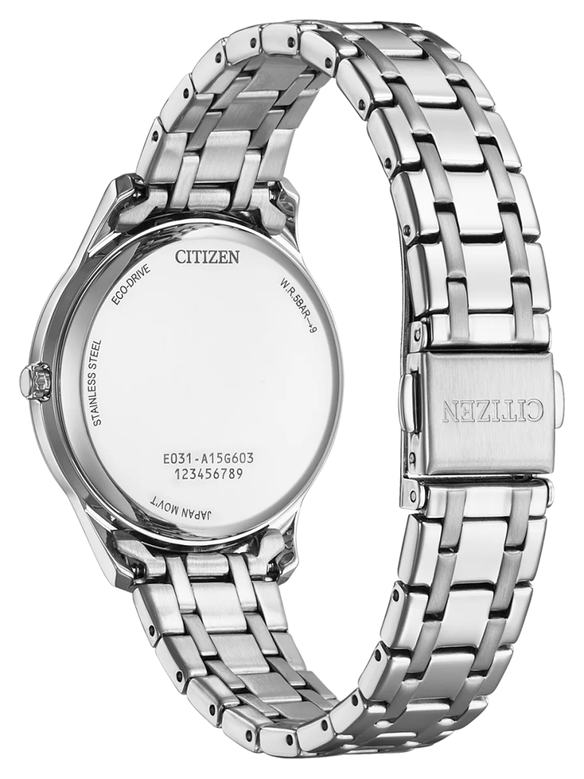 Citizen Elegant EM0411-71A Uhr • Eco-Drive Solarantrieb • Saphirglas