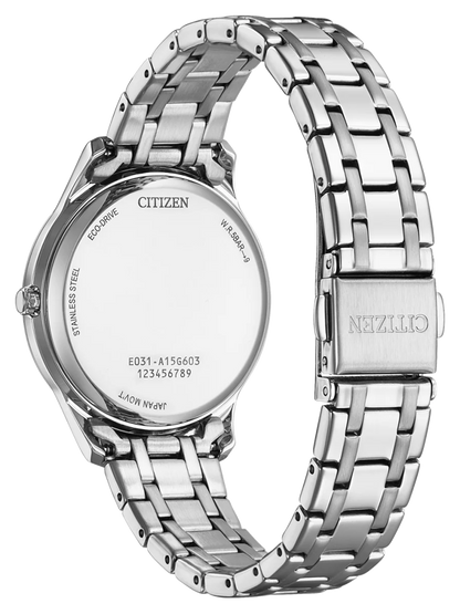 Citizen Elegant EM0411-71A Uhr • Eco-Drive Solarantrieb • Saphirglas