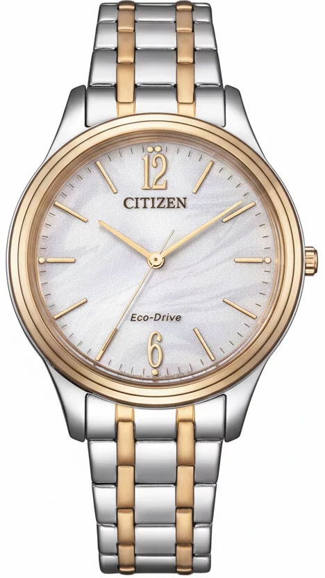 Citizen Elegance EM0416-78A Uhr • Eco-Drive • Saphirglas