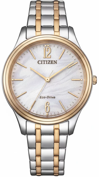Citizen Elegance EM0416-78A Uhr • Eco-Drive • Saphirglas