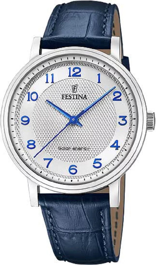Festina Solar Energy F20660/1 Herrenuhr • Solar-Antrieb • Edelstahl