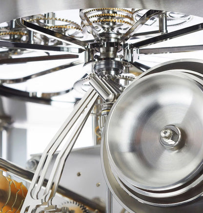 Chrom Blau - Hermle Modell: 22823-V30352