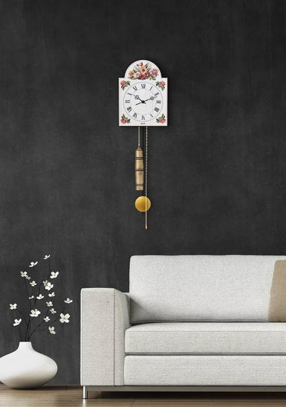 Hermle Wanduhr 62 cm Holz • 8-Tage-Werk • Traditionelles Design