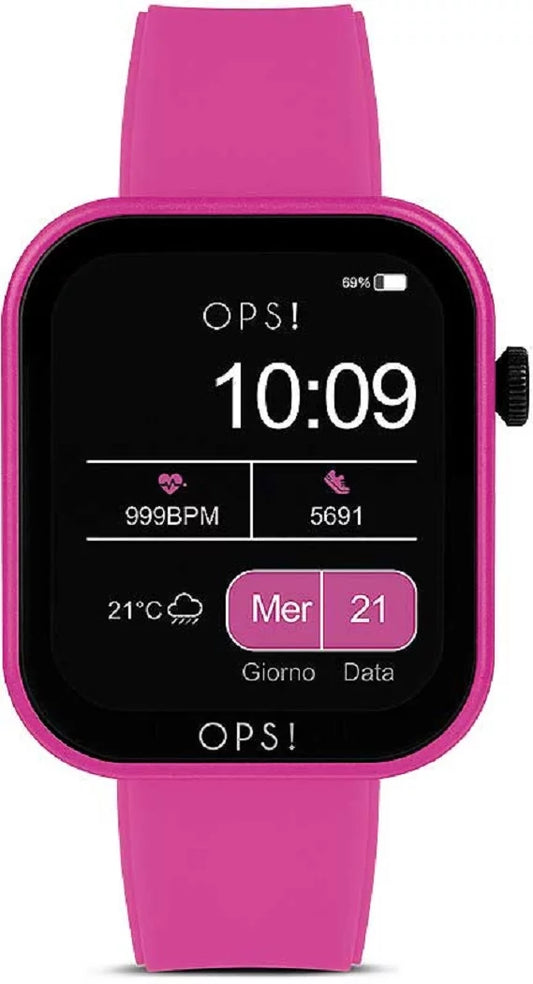 OPS! Active Call OPSSW-28 Unisex Uhr • Smartwatch • Silikonarmband