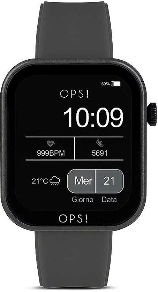 OPS! Active Call OPSSW-30 Uhr • Mit Anruffunktion & Fitness-Tracking • Stylisches Design