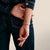 Link Charm Bracelet with Gold Plated Connect Link, made of Silver - Thomas Sabo Model: C1204-413-7-L17