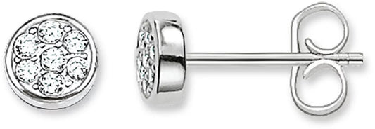 Ohrstecker Sparkling Circles - 925 Sterlingsilber