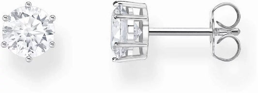 Ohrrstecker mit weißem Zirkoniastein im Brillantschliff - Thomas Sabo Modell: H2301-051-14