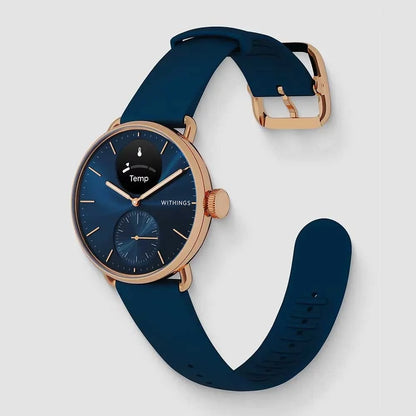 Withings ScanWatch WITHINGS-SCANWATCH Hybrid Smartwatch • EKG & SpO2 Sensor • Saphirglas
