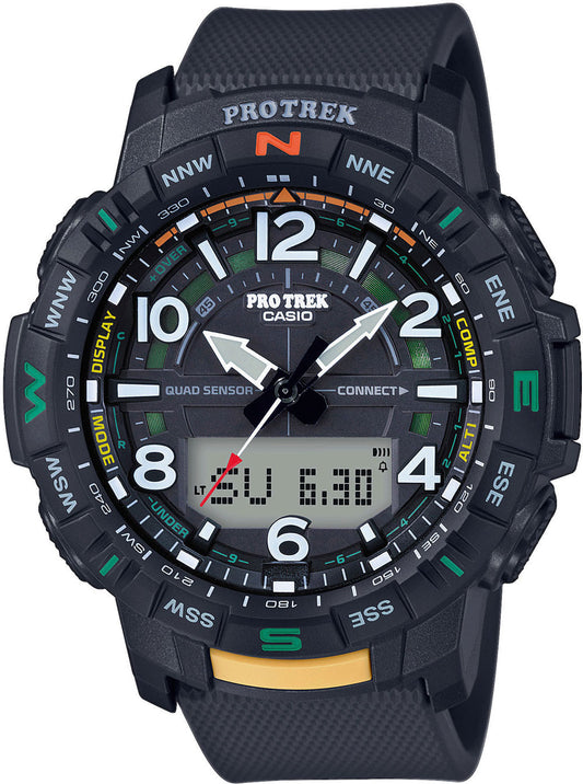 Casio PRO TREK PRT-B50-1 Uhr • Bluetooth®-Technologie • Quad-Sensor