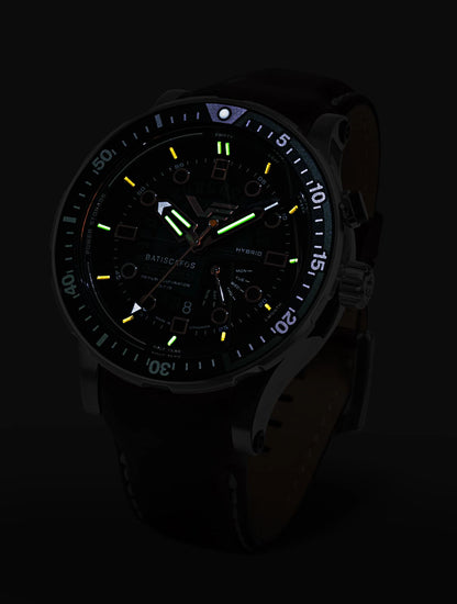 Vostok Europe Batiscafos PX84-511A770 Herrenuhr • Tritium • 30 ATM