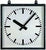GER-Technik Wanduhr 80x80 cm Metall • Funkgesteuert • Robust • Präzise
