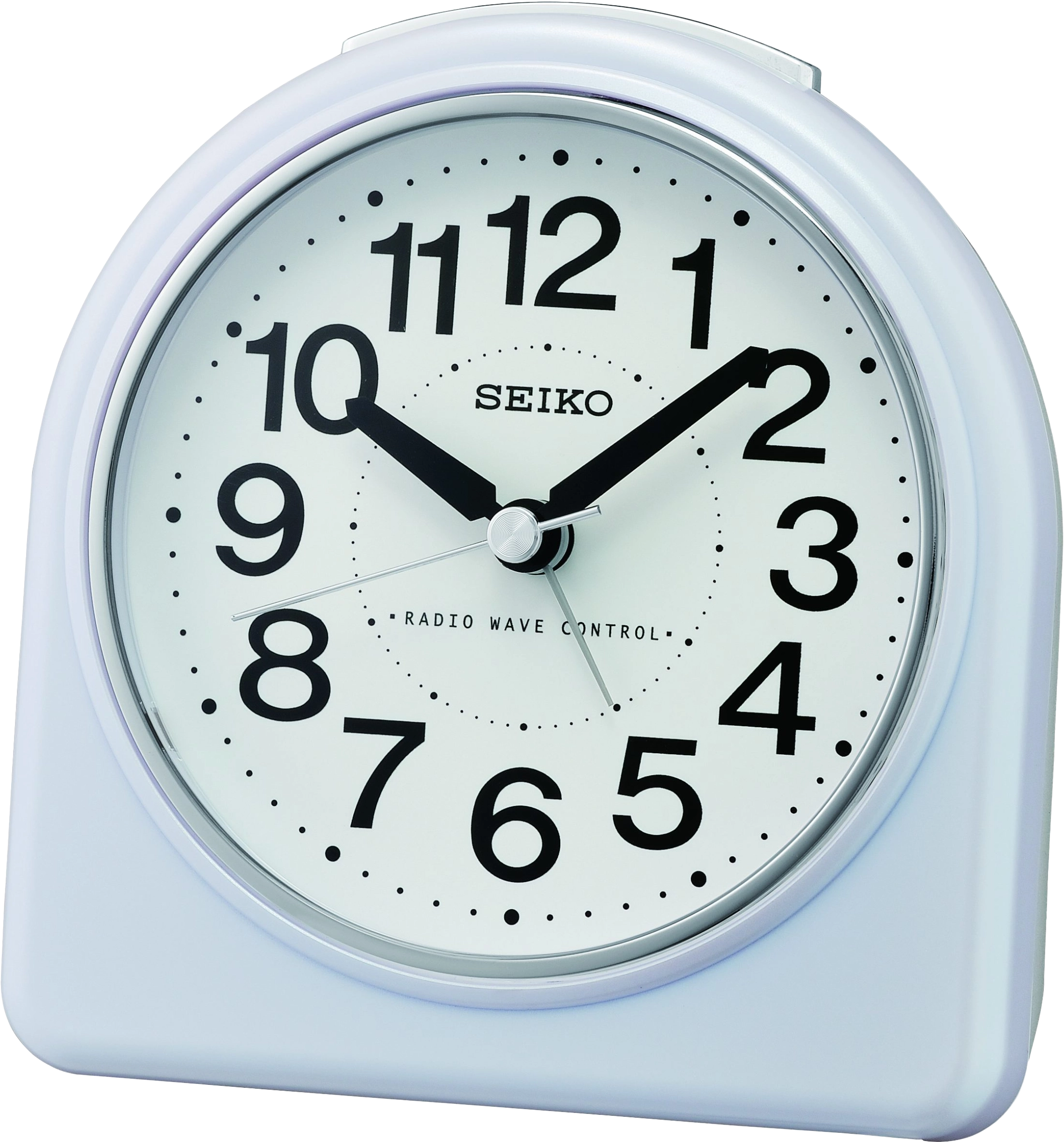 Seiko Classic Alarm Clock H 9.2 cm x W 9.8 cm x D 5.8 cm Plastic • Analog Time Display • Snooze Function