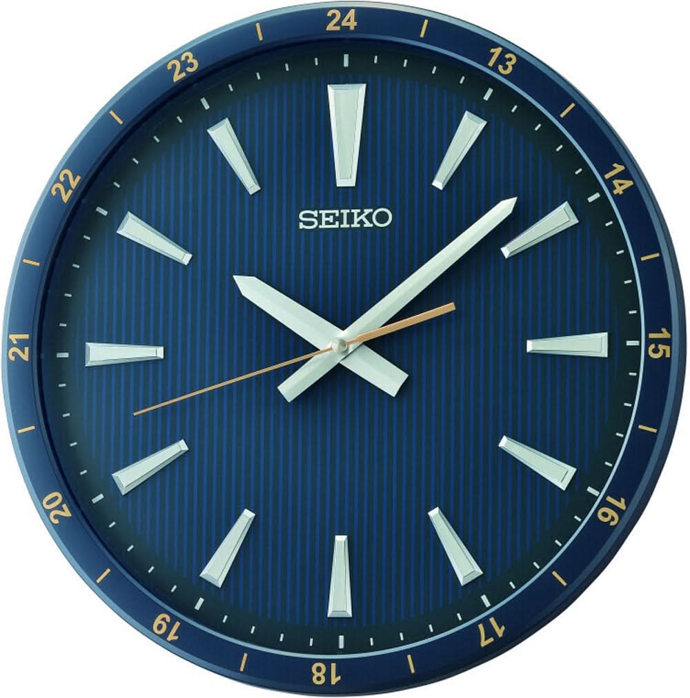 Seiko Wall Clock 35x35x4.5 cm Plastic • Silent Quartz Movement • Modern Design