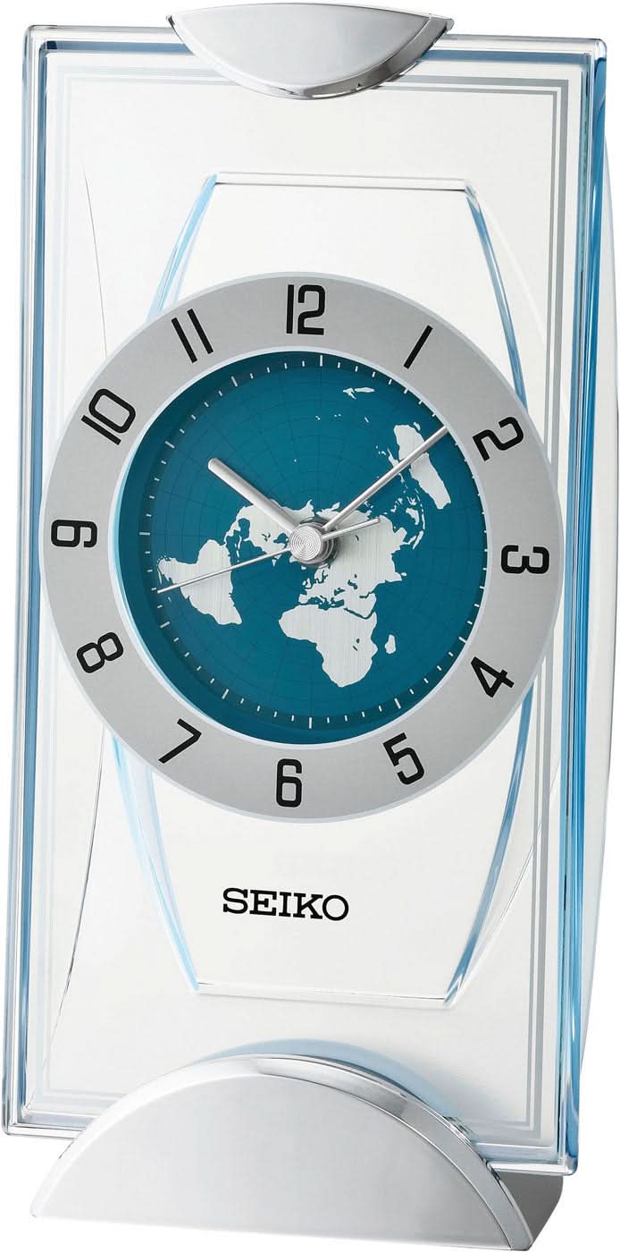 Seiko Table Clock 24.1x11.9x9.1 cm Plastic • Quartz Movement • Modern Design