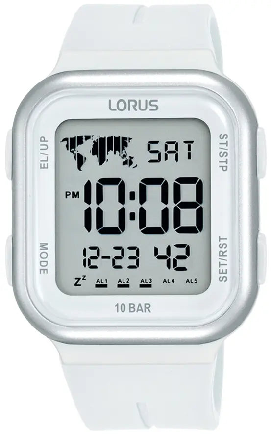 Lorus R2355PX9 Herren Uhr • 10 bar Wasserdichtigkeit • Robustes Kunststoffgehäuse