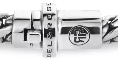 Armband aus 7mm dickem Silber - Rebel&Rose Modell: RR-BR028-S-L