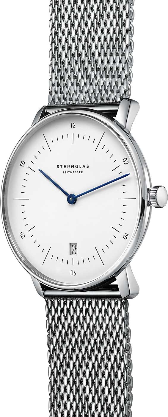 Sternglas Naos S01-NA01-MI04 Herrenuhr • Saphirglas • Bauhaus-Design