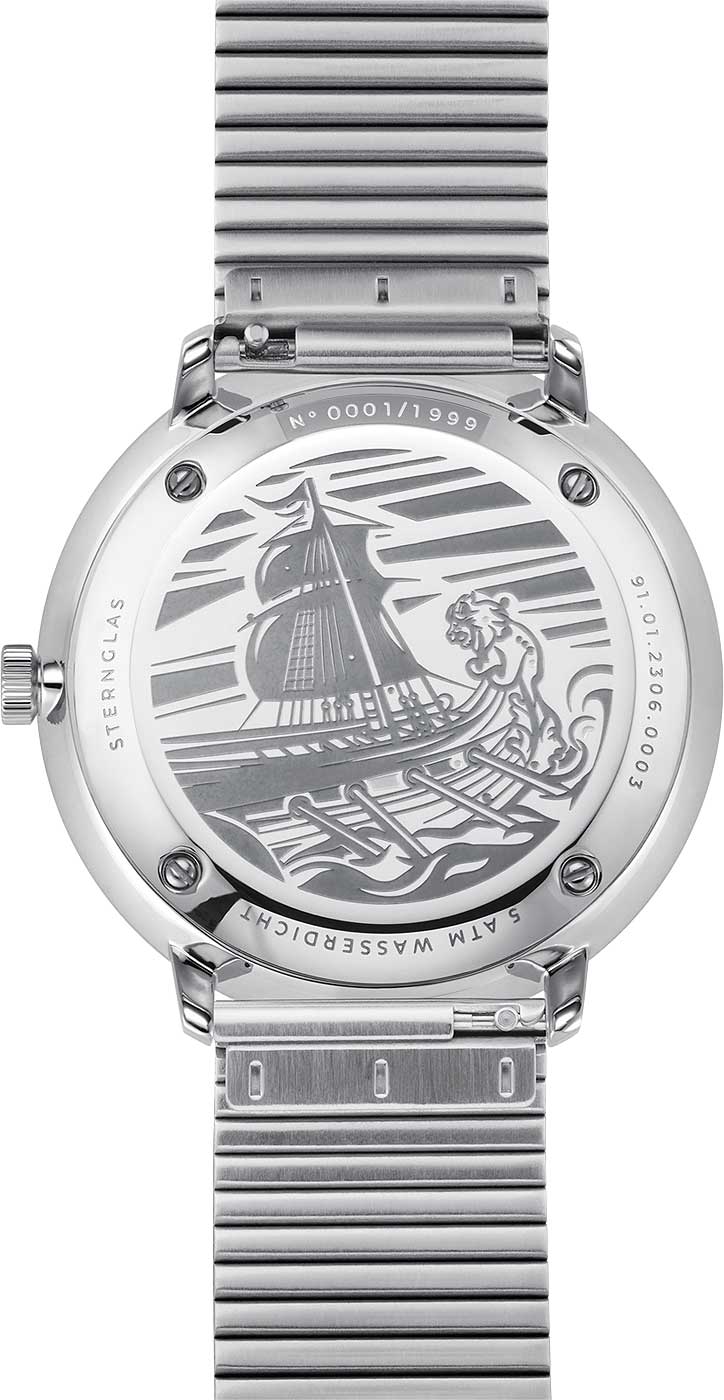 Sternglas Hamburg Automatik S02-HHA08-ME08 Herrenuhr • Miyota Automatik • Saphirglas