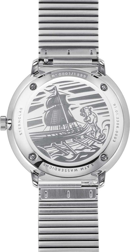 Sternglas Hamburg Automatik S02-HHA08-ME08 Herrenuhr • Miyota Automatik • Saphirglas