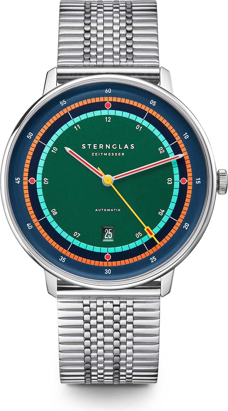 Sternglas Hamburg Automatik S02-HHA08-ME08 Herrenuhr • Miyota Automatik • Saphirglas