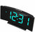 JVD Digitaler Wecker Modern 17.0 x 9.5 x 5.0 cm Kunststoff • Temperaturanzeige • Snooze-Funktion