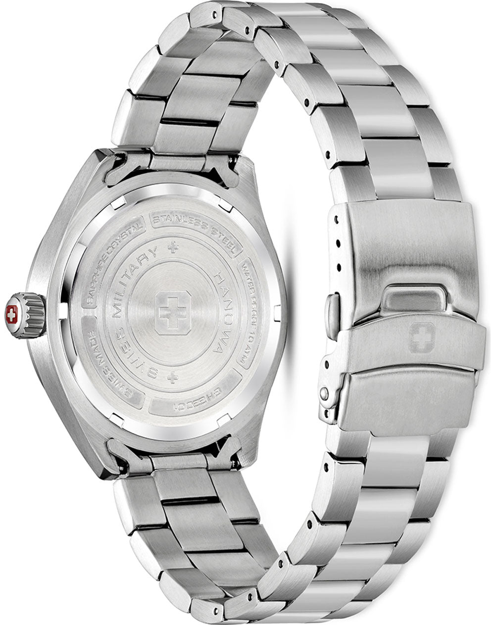 Swiss Military by Hanowa Roadrunner SMWGH2200102 Herren Uhr • Swiss Made Quarzwerk • Saphirglas