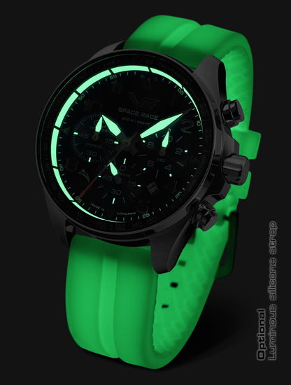 Vostok Europe Space Race 6S20-325A741 Herrenuhr • K1 Sicherheitsglas • 20 ATM