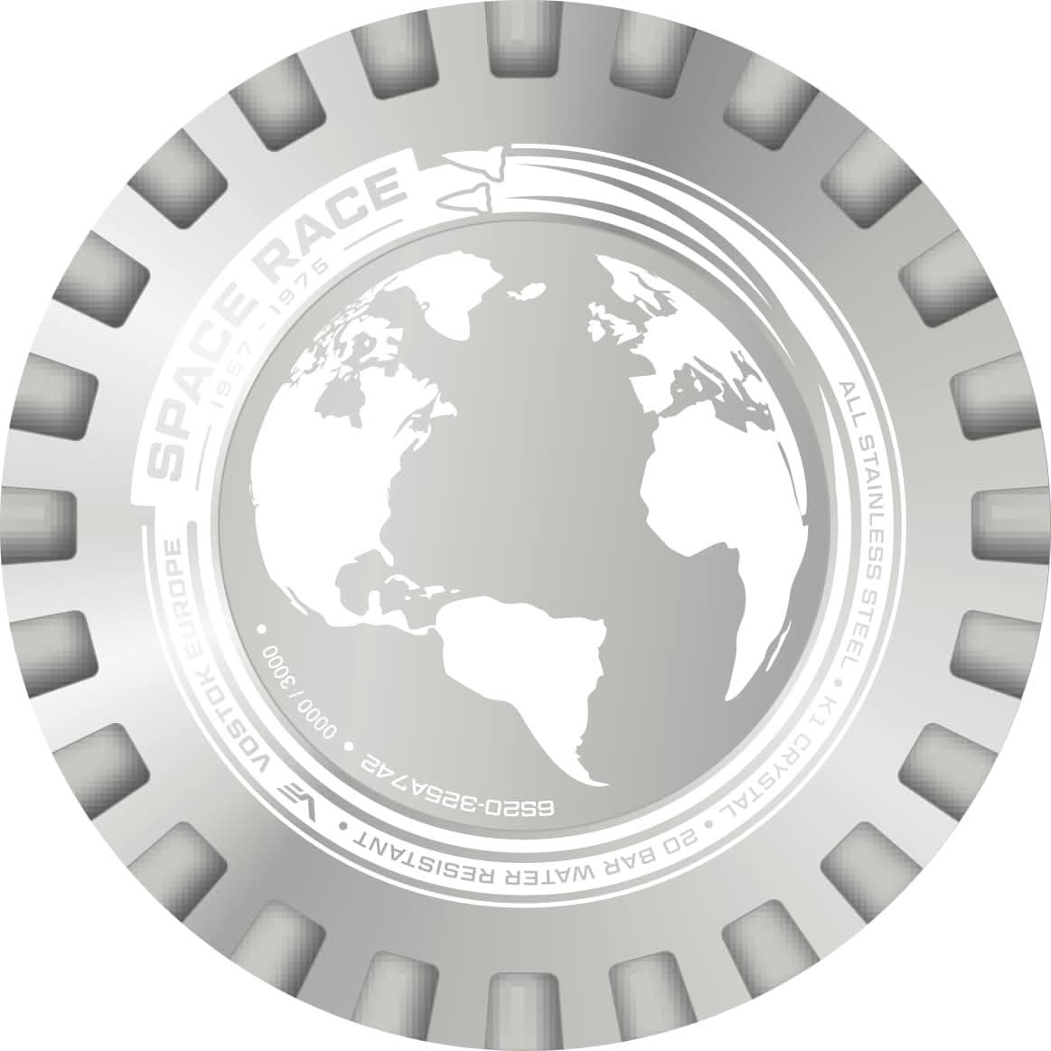 Vostok Europe Space Race 6S30-325A743 Herrenuhr • 20 ATM • K1 Sicherheitsglas