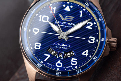 Vostok Europe Space Race YN55-325B746B Herrenuhr • 20 ATM • K1 Sicherheitsglas