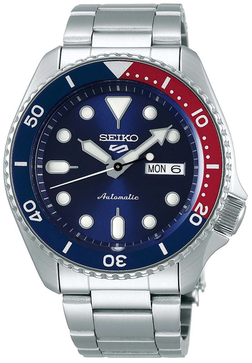 Seiko Seiko 5 Sports SRPD53K1 Herrenuhr • Automatikwerk • Pepsi-Lünette