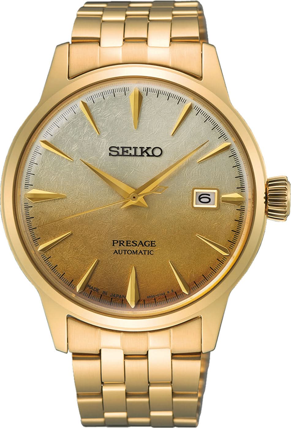 Seiko Presage SRPK46J1 Herrenuhr • Automatik • Hardlexglas