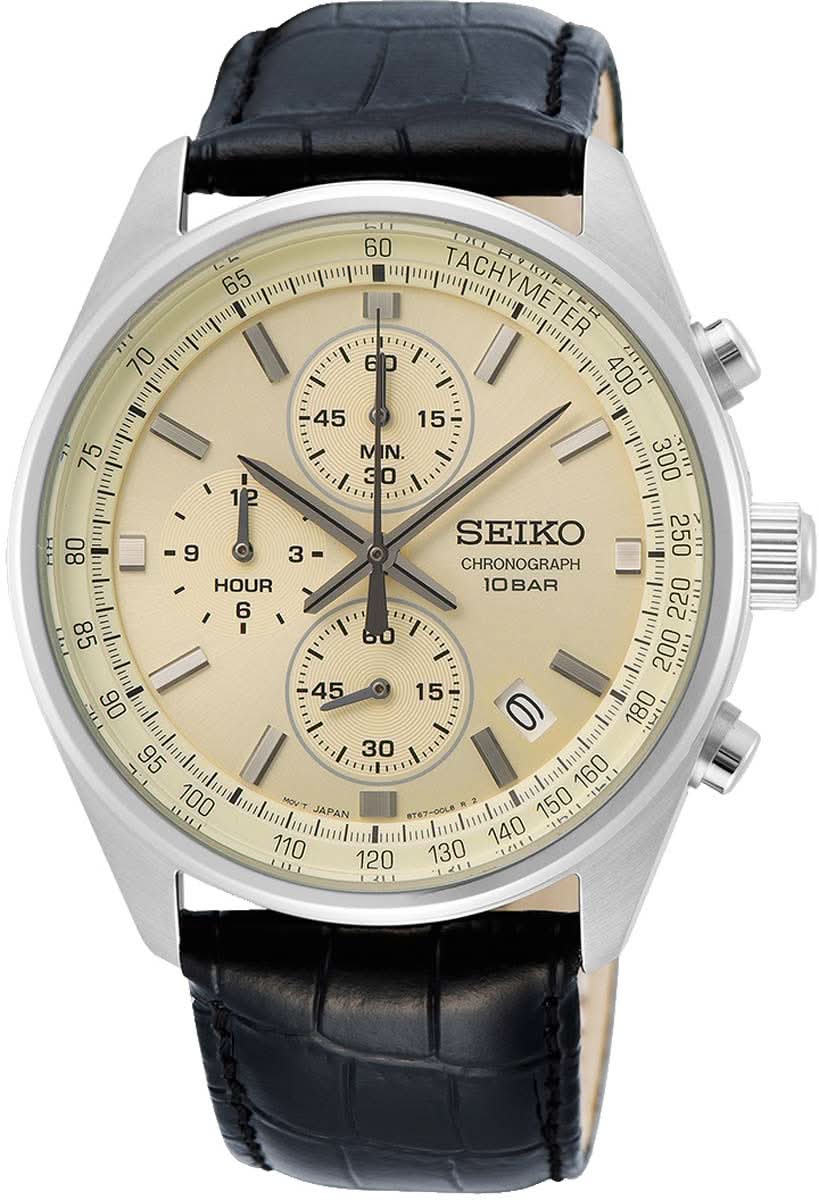Seiko SSB383P1 Herrenuhr • Chronograph • Hardlexglas