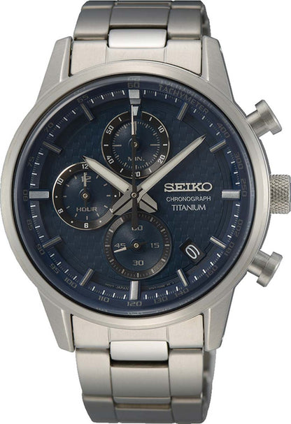 Seiko SSB387P1 Herren Uhr • Quarzwerk • Chronograph