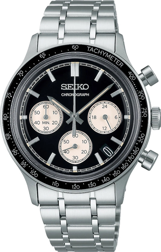 Seiko SSB479P1 Herren Uhr • Chronograph • Edelstahl