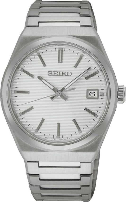 Seiko SUR553P1 Men's Watch • Sapphire Crystal • 10 Bar Water Resistance