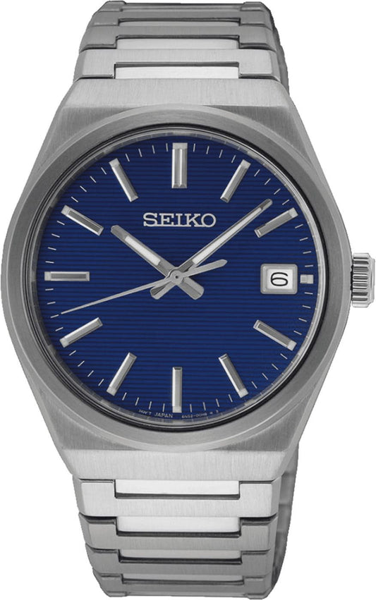 Seiko SUR555P1 Men's Watch • Sapphire Crystal • 10 Bar Water Resistant