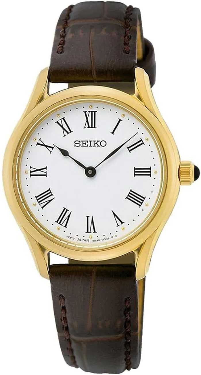Seiko SWR072P1 Damenuhr • Saphirglas • Präzises Quarzwerk